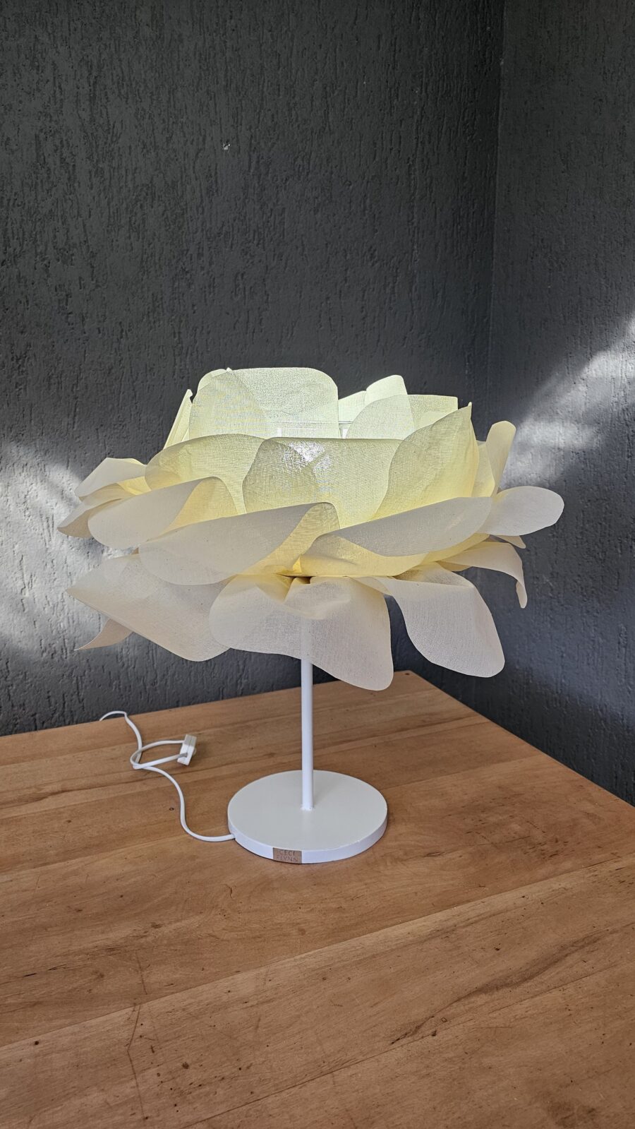 FLOR velador de mesa